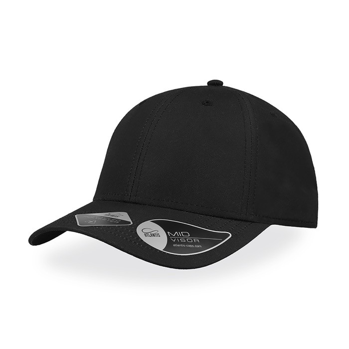 Gorra hecha de botellas de plástico con visera curvada 115 g/m2