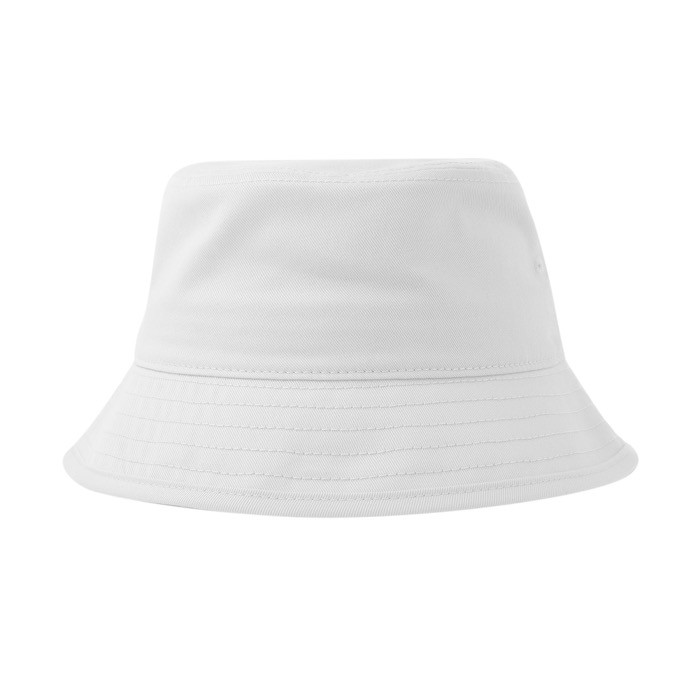 Gorro infantil en sarga de algodón con protección UV 280 g/m2 color blanco Gorro infantil en sarga de algodón con protección UV 280 g/m2 color blanco
