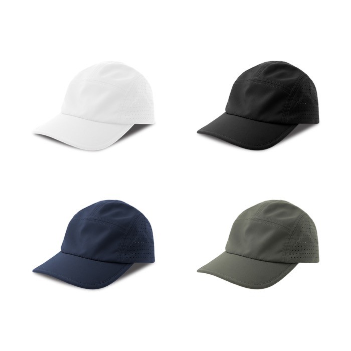 Gorra deportiva de poliéster reciclado con banda anti sudor 105 g/m2 vista detalle 7 Gorra deportiva de poliéster reciclado con banda anti sudor 105 g/m2 vista detalle 7