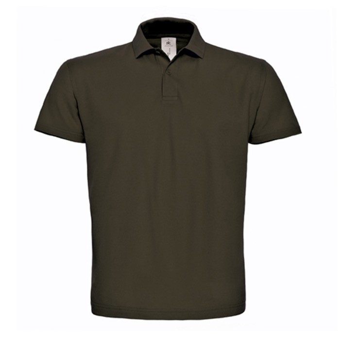 Polo de algodón de piqué para hombre con 2 botones 180 g/m2 B&C