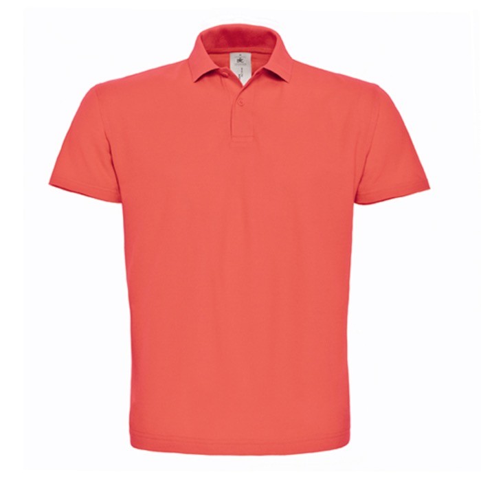 Polo de algodón de piqué para hombre con 2 botones 180 g/m2 B&C
