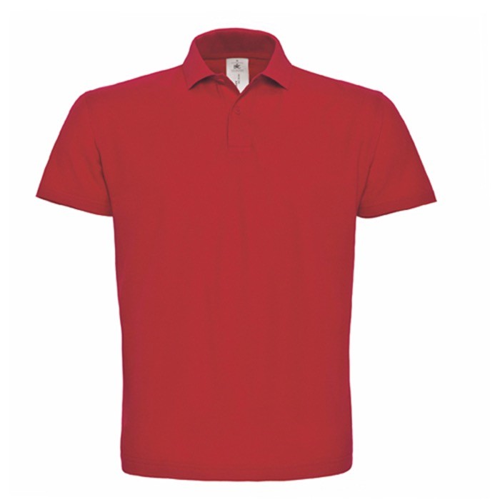 Polo de algodón de piqué para hombre con 2 botones 180 g/m2 B&C
