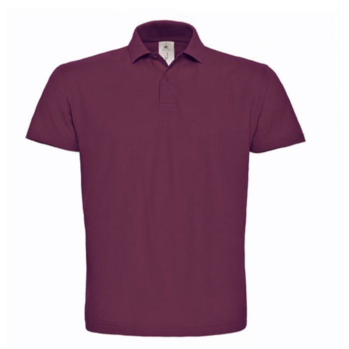 Polo de algodón de piqué para hombre con 2 botones 180 g/m2 B&C