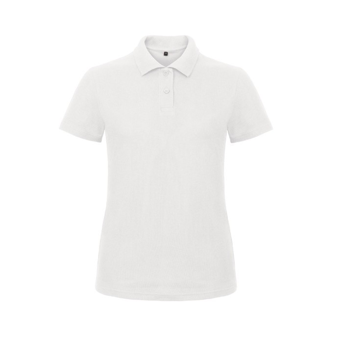Polo en algodón de piqué para mujer de maga corta 180 g/m2 B&C Polo en algodón de piqué para mujer de maga corta 180 g/m2 B&C