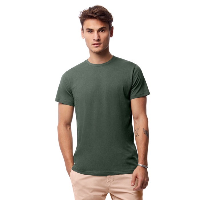 Camiseta de algodón orgánico para hombre manga corta 140 g/m2 B&C Camiseta de algodón orgánico para hombre manga corta 140 g/m2 B&C