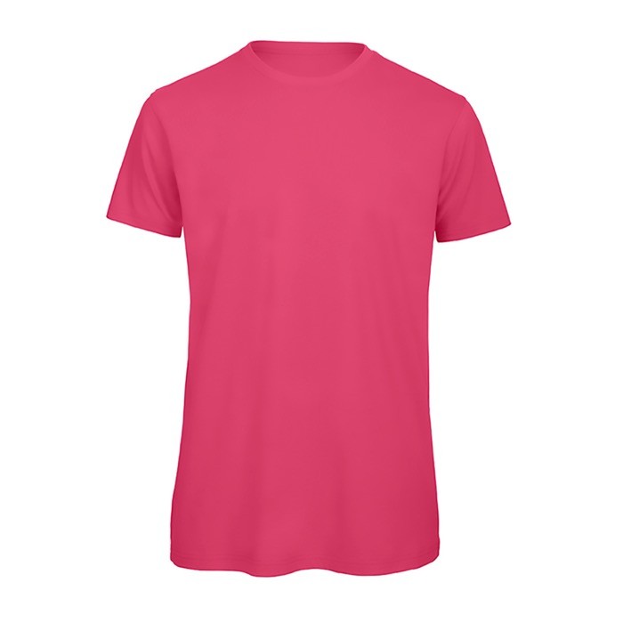 Camiseta de algodón orgánico para hombre manga corta 140 g/m2 B&C Camiseta de algodón orgánico para hombre manga corta 140 g/m2 B&C