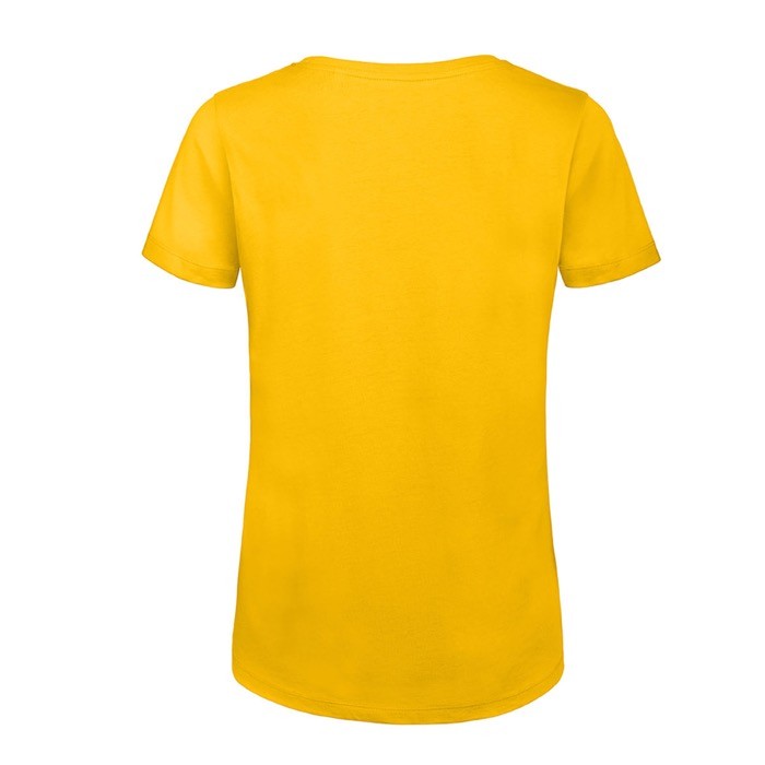 Camiseta de algodón orgánico para mujer manga corta 140 g/m2 B&C vista detalle 2 Camiseta de algodón orgánico para mujer manga corta 140 g/m2 B&C vista detalle 2