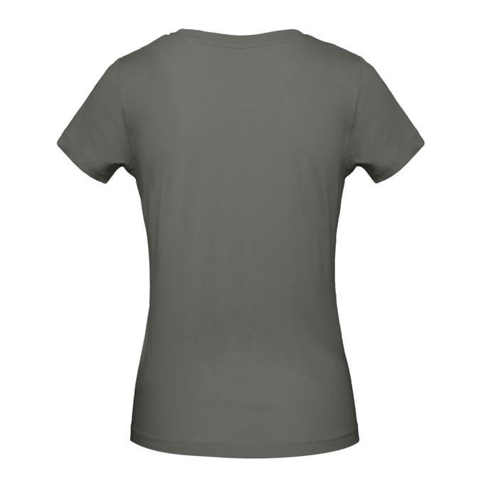 Camiseta de algodón orgánico para mujer manga corta 140 g/m2 B&C vista detalle 2 Camiseta de algodón orgánico para mujer manga corta 140 g/m2 B&C vista detalle 2