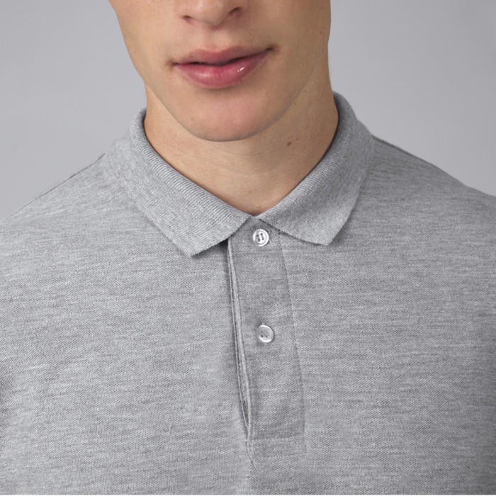 Polo de algodón de manga larga para hombre 180 g/m2 B&C