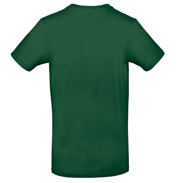 Camiseta de algodón para hombre de manga corta 185 g/m2 B&C color verde oscuro