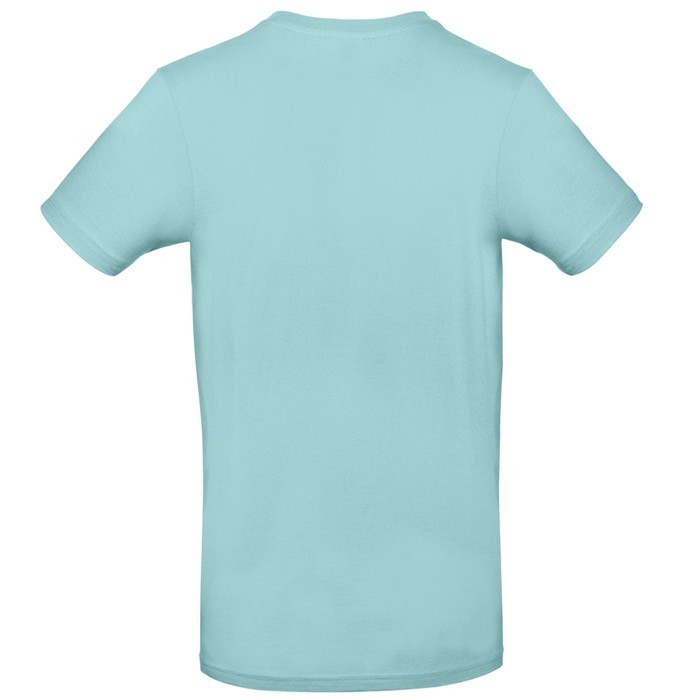 Camiseta de algodón para hombre de manga corta 185 g/m2 B&C color azul pastel