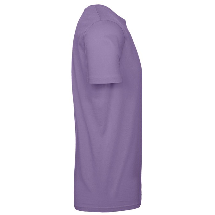 Camiseta de algodón para hombre de manga corta 185 g/m2 B&C color violeta