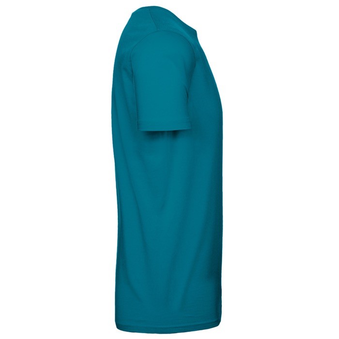 Camiseta de algodón para hombre de manga corta 185 g/m2 B&C color azul bondi