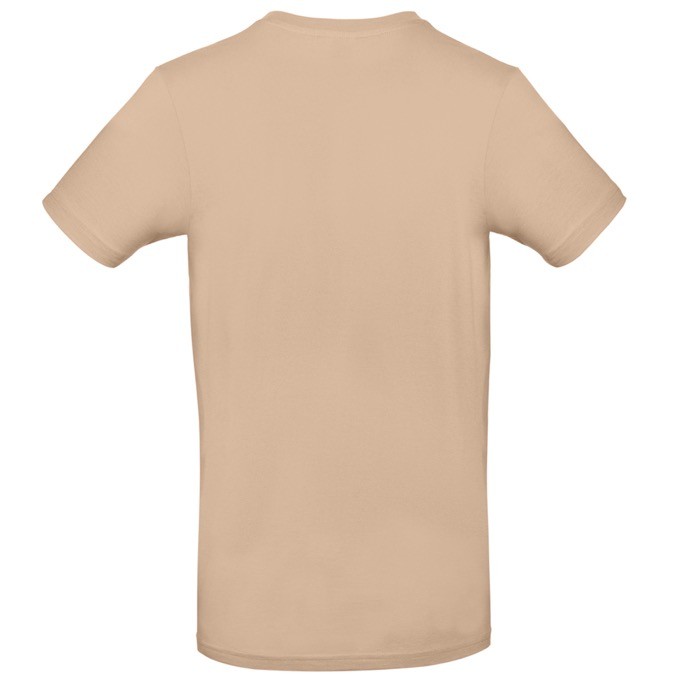 Camiseta de algodón para hombre de manga corta 185 g/m2 B&C color beige