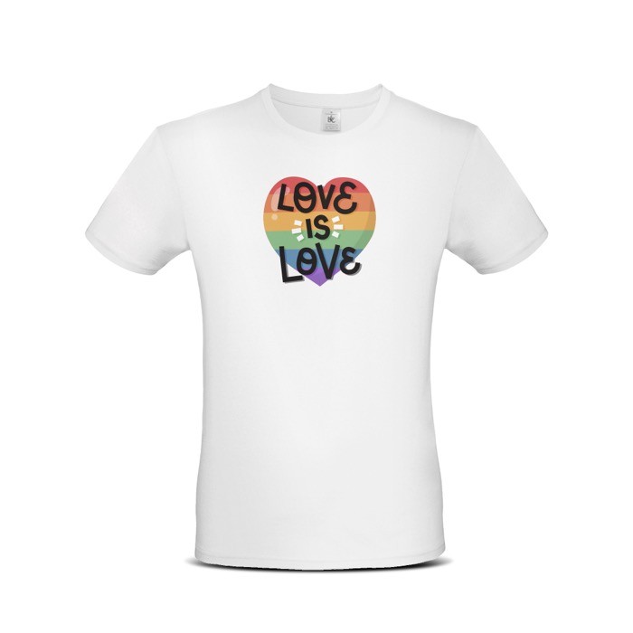 Camiseta de algodón para hombre de manga corta 185 g/m2 B&C vista 2