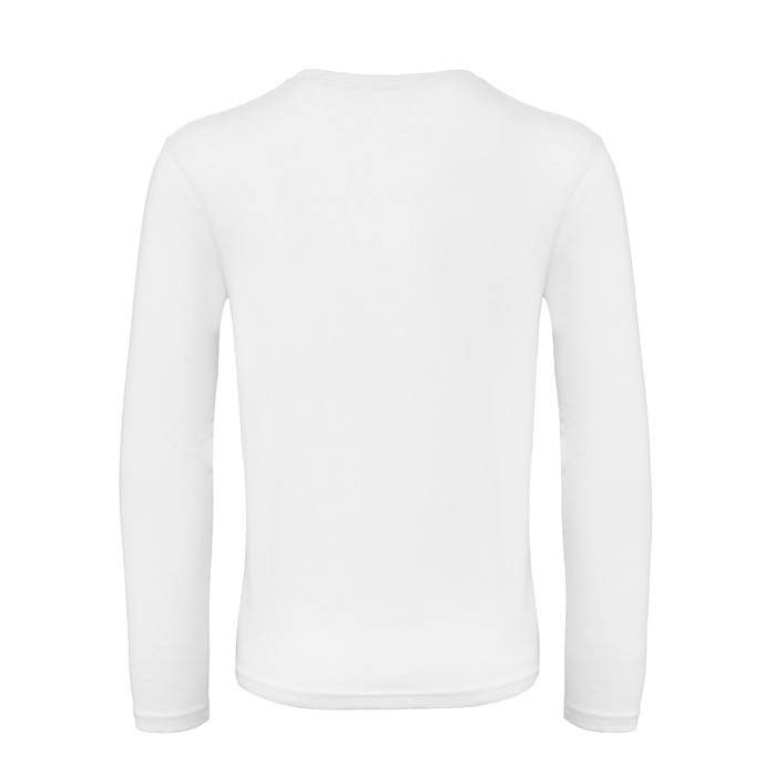 Camiseta de hombre de manga larga de algodón orgánico B&C vista detalle 2