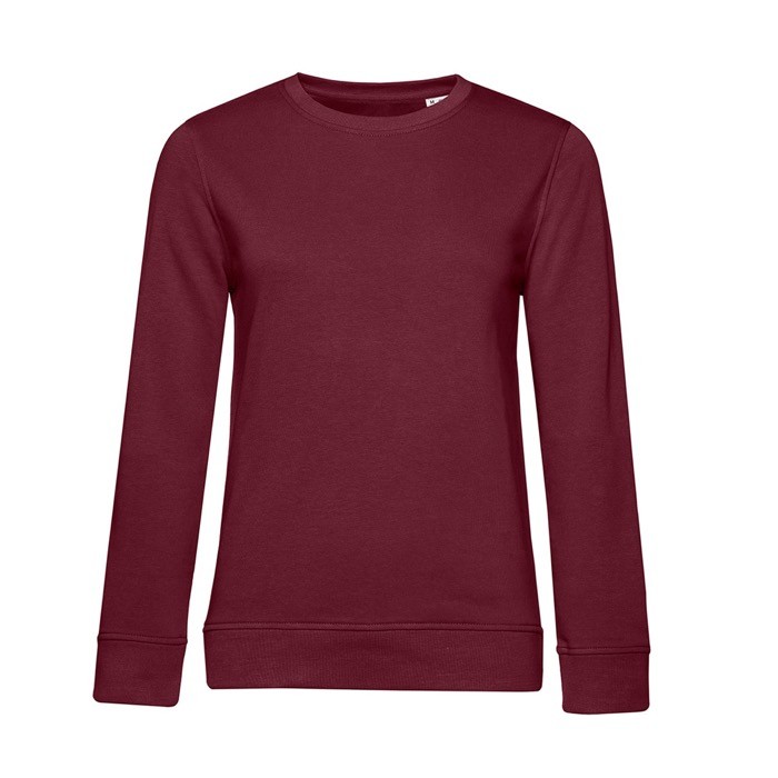 Sudadera para mujer de manga larga en algodón 280 g/m2 B&C Sudadera para mujer de manga larga en algodón 280 g/m2 B&C