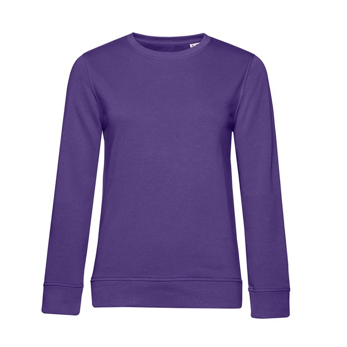 Sudadera para mujer de manga larga en algodón 280 g/m2 B&C Sudadera para mujer de manga larga en algodón 280 g/m2 B&C