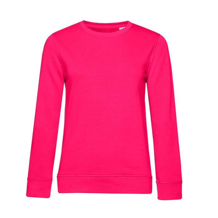 Sudadera para mujer de manga larga en algodón 280 g/m2 B&C Sudadera para mujer de manga larga en algodón 280 g/m2 B&C