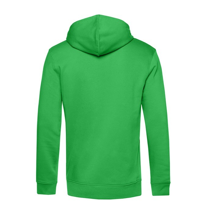 Sudadera moderna de algodón orgánico con capucha 280 g/m2 B&C vista detalle 2