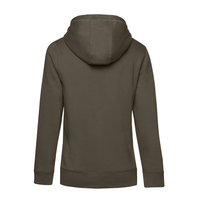 Sudadera de algodón y poliéster reciclado para mujer 280 g/m2 B&C vista detalle 2