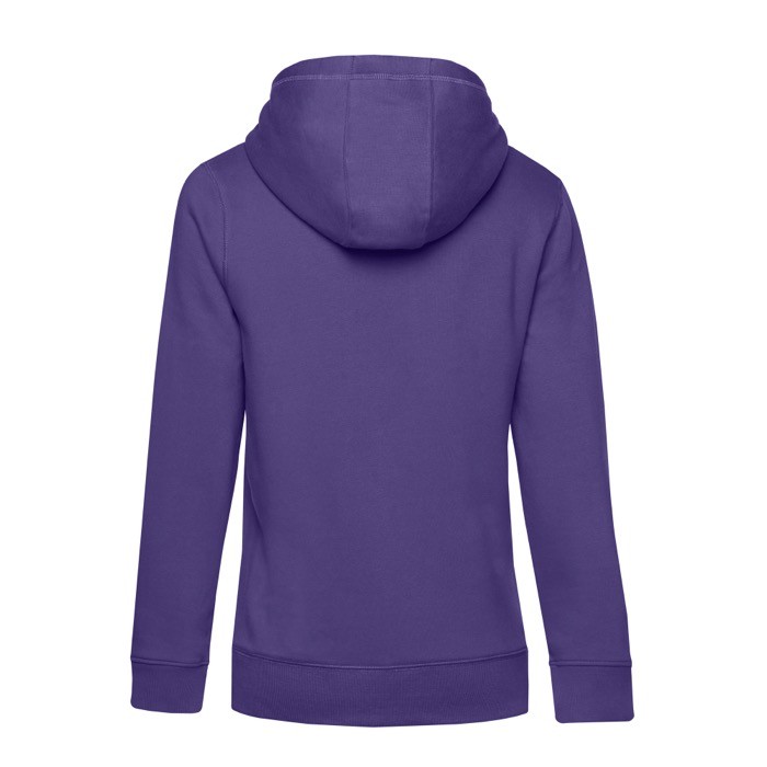 Sudadera de algodón y poliéster reciclado para mujer 280 g/m2 B&C vista detalle 2