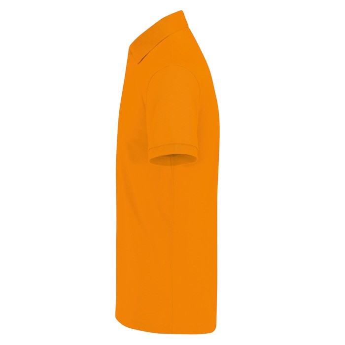 Polo clásico unisex de algodón en manga corta 180 g/m2 B&C color naranja