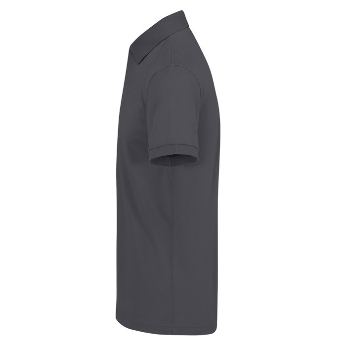 Polo clásico unisex de algodón en manga corta 180 g/m2 B&C color gris oscuro