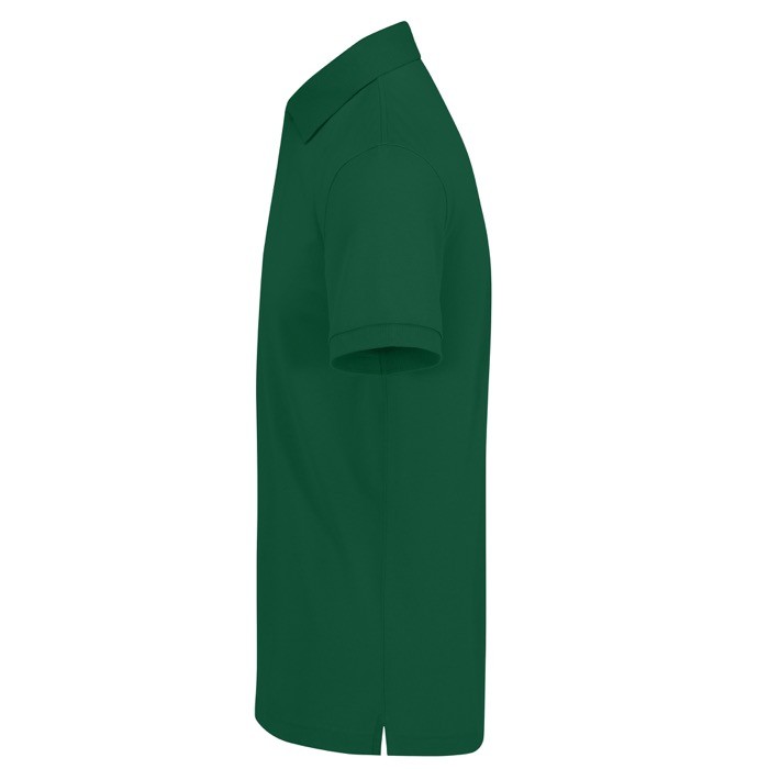 Polo básico unisex de algodón de manga corta 210 g/m2 B&C color verde botella Polo básico unisex de algodón de manga corta 210 g/m2 B&C color verde botella