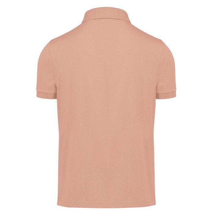 Polo básico unisex de algodón de manga corta 210 g/m2 B&C color nude vista detalle 2 Polo básico unisex de algodón de manga corta 210 g/m2 B&C color nude vista detalle 2