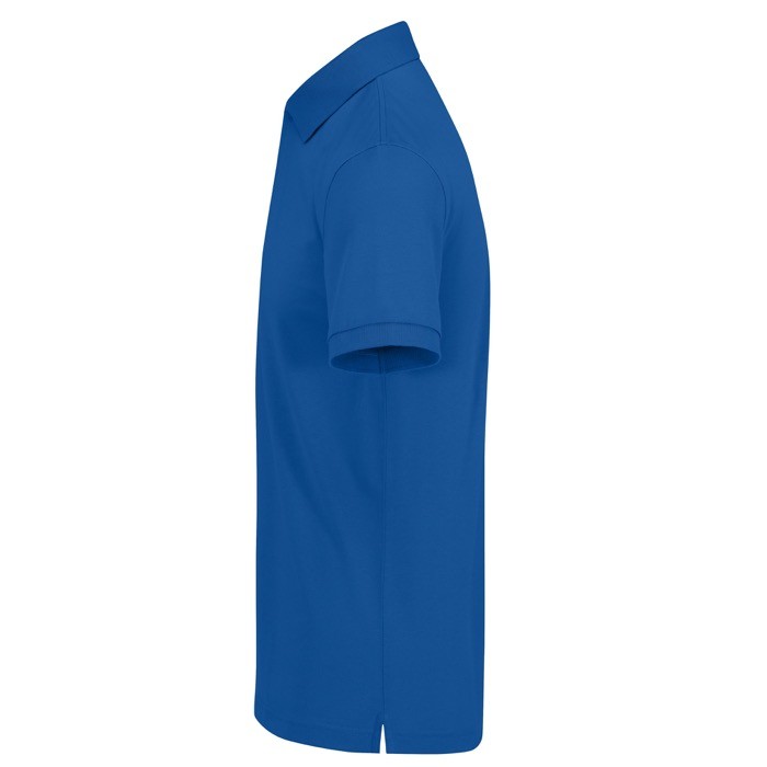 Polo básico unisex de algodón de manga corta 210 g/m2 B&C color azul real Polo básico unisex de algodón de manga corta 210 g/m2 B&C color azul real