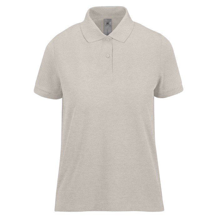 Polo básico de algodón para mujer de manga corta 210 g/m2 B&C Polo básico de algodón para mujer de manga corta 210 g/m2 B&C