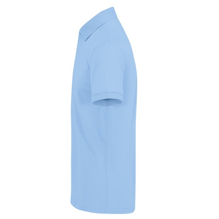 Polo de poliéster y algodón de colores manga corta 180 g/m2 B&C color azul pastel Polo de poliéster y algodón de colores manga corta 180 g/m2 B&C color azul pastel