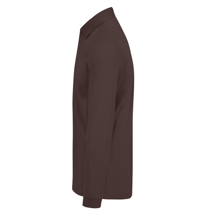 Polo clásico de algodón piqué de manga larga 180 g/m2 B&C