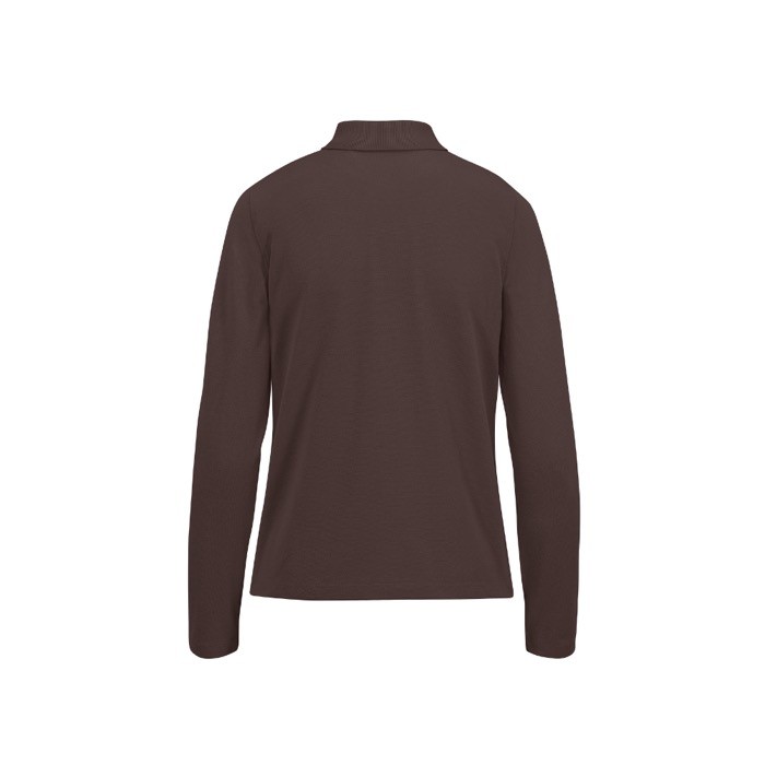 Polo clásico de algodón pique para mujer manga larga 180 g/m2 B&C vista detalle 2 Polo clásico de algodón pique para mujer manga larga 180 g/m2 B&C vista detalle 2