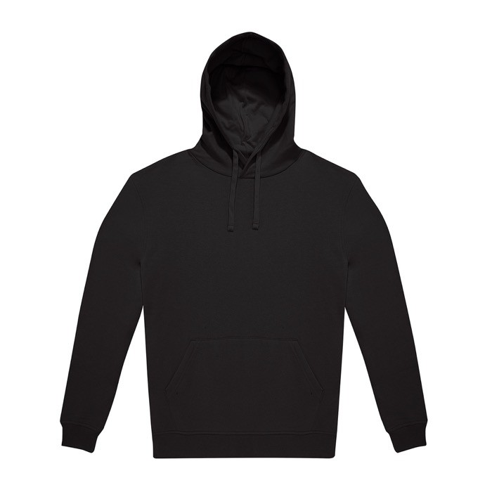Sudadera sostenible unisex con capucha y corte relajado 280 g/m2 B&C color negro vista 11 Sudadera sostenible unisex con capucha y corte relajado 280 g/m2 B&C color negro vista 11