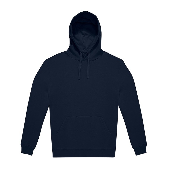 Sudadera sostenible unisex con capucha y corte relajado 280 g/m2 B&C color azul marino Sudadera sostenible unisex con capucha y corte relajado 280 g/m2 B&C color azul marino
