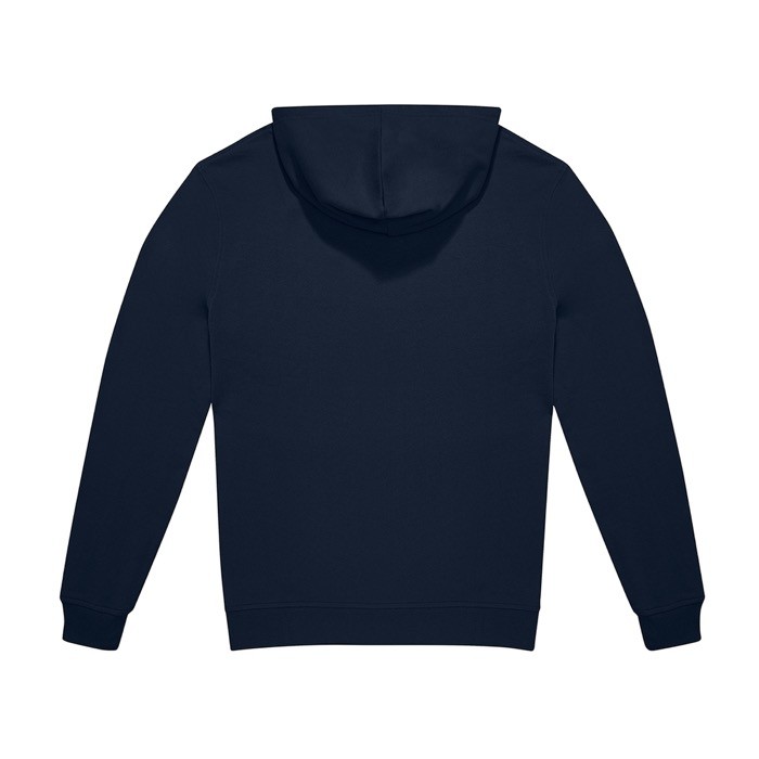 Sudadera sostenible unisex con capucha y corte relajado 280 g/m2 B&C color azul marino vista detalle 2 Sudadera sostenible unisex con capucha y corte relajado 280 g/m2 B&C color azul marino vista detalle 2