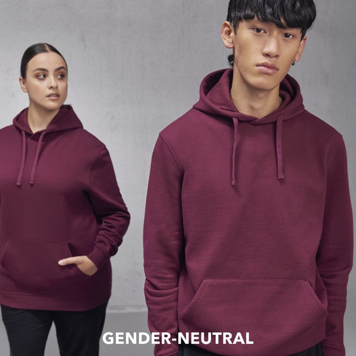 Sudadera sostenible unisex con capucha y corte relajado 280 g/m2 B&C vista 4 Sudadera sostenible unisex con capucha y corte relajado 280 g/m2 B&C vista 4