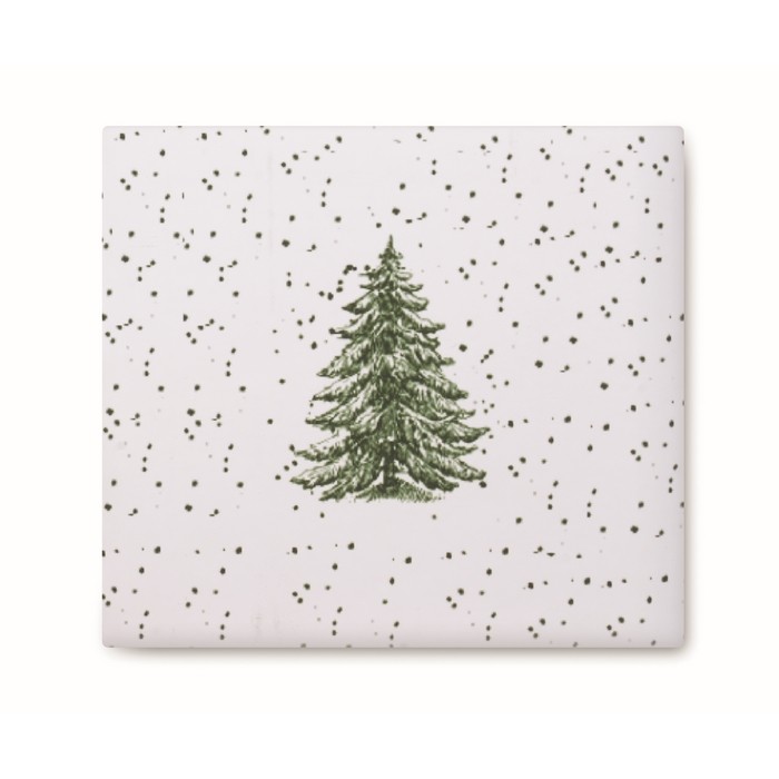 Taza de cerámica con diseño navideño y asa a juego 300ml color verde septima vista Taza de cerámica con diseño navideño y asa a juego 300ml color verde septima vista