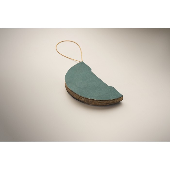 Adorno de papel plegable en forma de bola de Navidad personalizable color verde vista fotografía tercera vista Adorno de papel plegable en forma de bola de Navidad personalizable color verde vista fotografía tercera vista