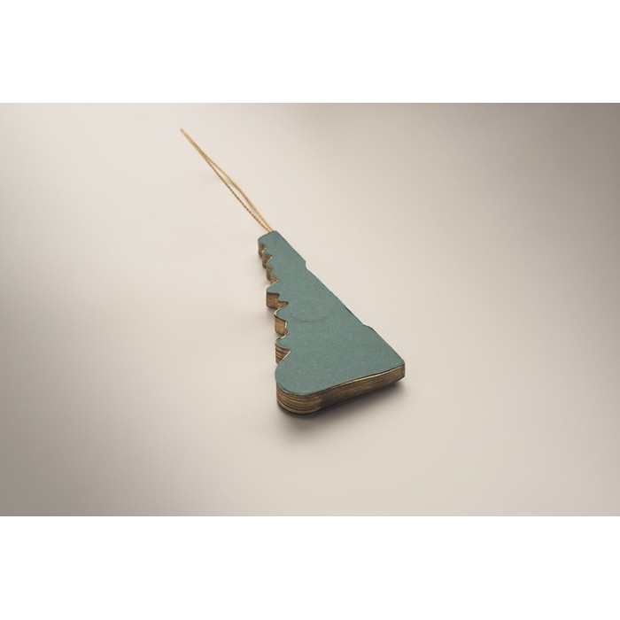 Colgante de papel plegable en forma de árbol de Navidad personalizable color verde vista fotografía tercera vista Colgante de papel plegable en forma de árbol de Navidad personalizable color verde vista fotografía tercera vista