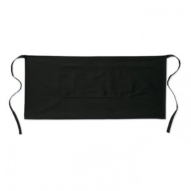 Delantal personalizados serigrafiados color Negro Delantal personalizados serigrafiados color Negro