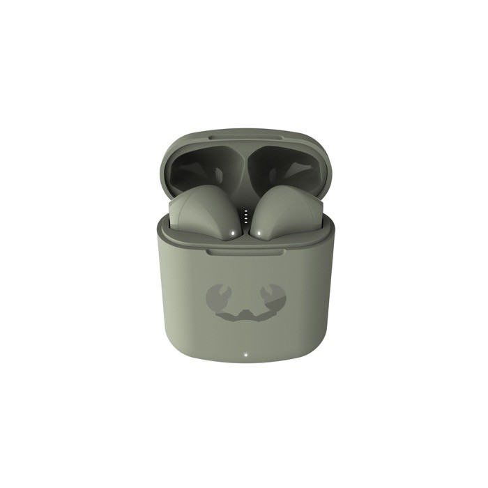 Auriculares BT Twins Core Fresh 'n Rebel con control táctil y carga rápida color verde suave vista principal