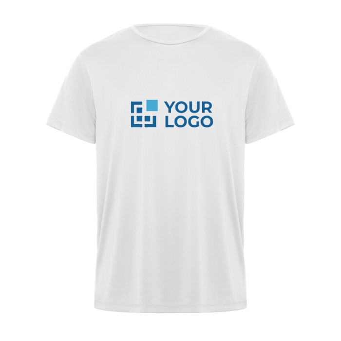 Camiseta técnica de poliéster en manga corta 135 g/m2 Roly Direct Daytona vista principal