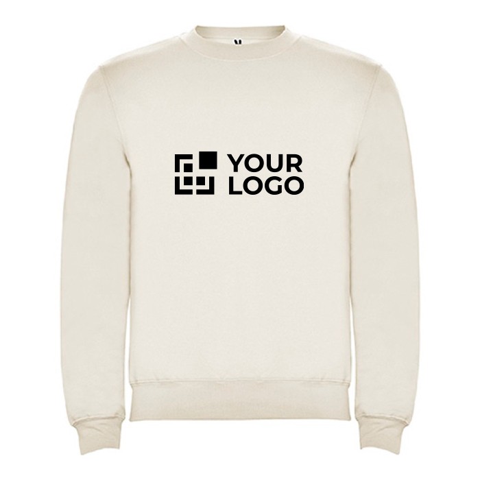 Jersey de algodón y poliéster con puños canalé 280 g/m2 Roly Direct Clasica vista principal