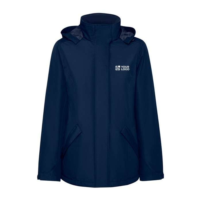 Parka de poliéster reciclado para mujer 400 g/m2 Roly Direct America vista principal