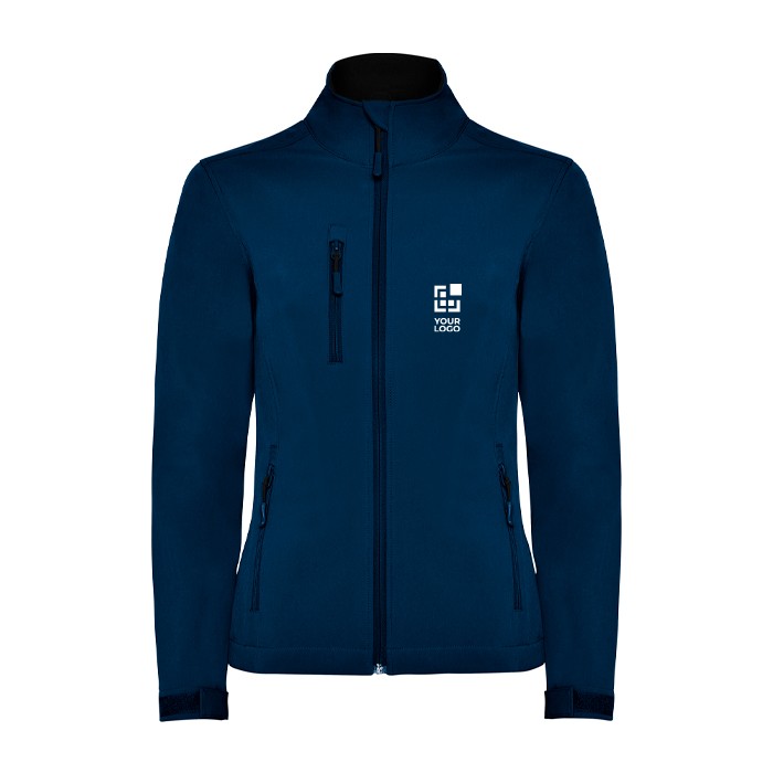 Chaqueta softshell con elastano para mujer 300 g/m2 Roly Direct Nebraska vista principal