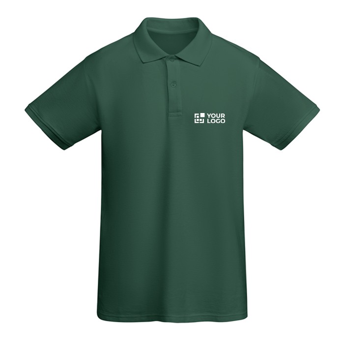 Polo de manga corta de algodón orgánico 210 g/m2 Roly Direct Prince vista principal