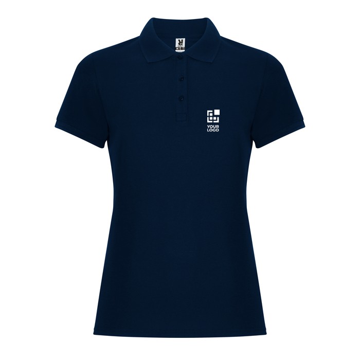 Polo de algodón y poliéster para mujer slim Roly Direct Pegaso Premium vista principal